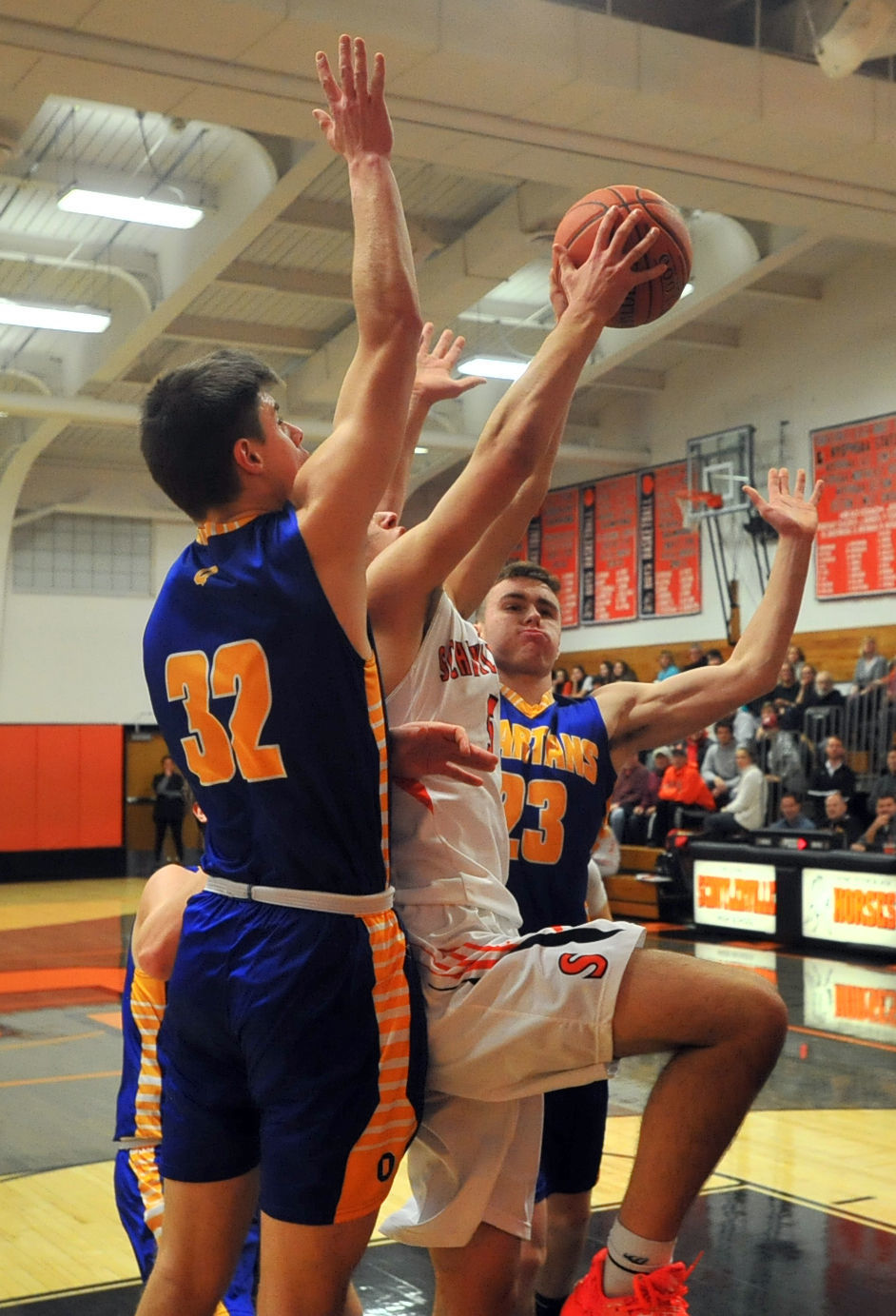 Boys basketball: Queensbury at Schuylerville